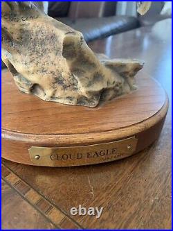 Cloud Eagle Rare Native American Sculpture By Stephen Herrero 149/2500 Signed