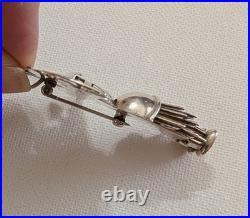 Collectible Rare HU CHU TSE (Navajo) 3D Mid Century Pin Pendant