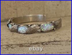 Dan Simplicio Rare Opal & Silver Cuff Bracelet