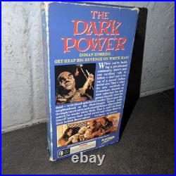 Dark Power Horror VHS Rare Zombie Gore Low Budget Native American Magnum