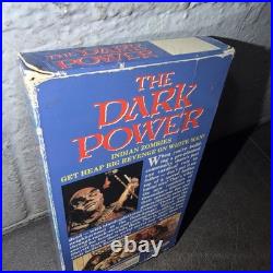 Dark Power Horror VHS Rare Zombie Gore Low Budget Native American Magnum