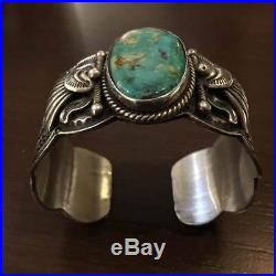 Darrell Cadman bangle turquoise morenci Bracelet Rare From JAPAN F/S