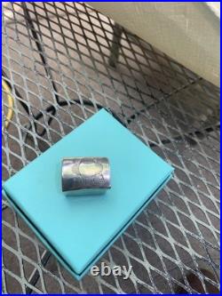 Early Rare Example of Navajo Sterling Silver Pill Box Trinket Box