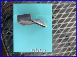 Early Rare Example of Navajo Sterling Silver Pill Box Trinket Box