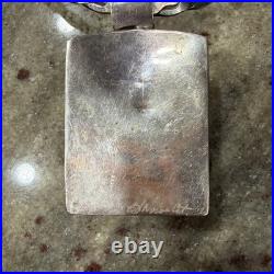 Ed Archie Noisecat Huge Sterling Beaver Necklace. Rare/Wonderful Native American