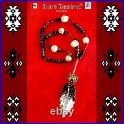 Ethnic jewelry tribal necklace statement beads hopi style natives american eagle