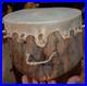 Excellent-Vintage-Native-American-Rawhide-Peg-Drum-Rare-Htf-01-kbzz