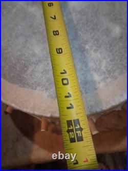 Excellent Vintage Native American Rawhide Peg Drum Rare Htf