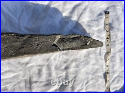 Extremely Large Rare Paleo Native American Indian Stone Level/Wedge Multi-Tool