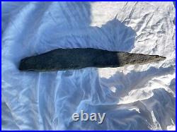 Extremely Large Rare Paleo Native American Indian Stone Level/Wedge Multi-Tool