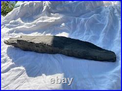 Extremely Large Rare Paleo Native American Indian Stone Level/Wedge Multi-Tool