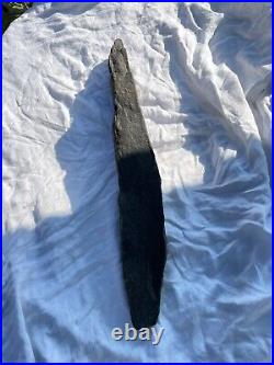 Extremely Large Rare Paleo Native American Indian Stone Level/Wedge Multi-Tool