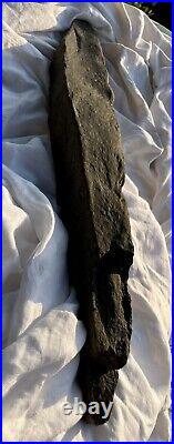 Extremely Large Rare Paleo Native American Indian Stone Level/Wedge Multi-Tool