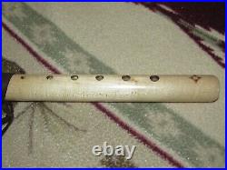 HIGH SPIRITS Native American Style Flute 15 inch Key of High D-minor, RARE