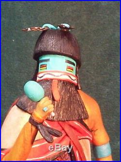 Hopi Kachina Doll Heoto Mana Rare and Beautiful