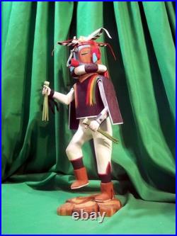 Hopi Kachina Doll The Turquoise Nose Plug Kachina by Martin Dallas Very Rare