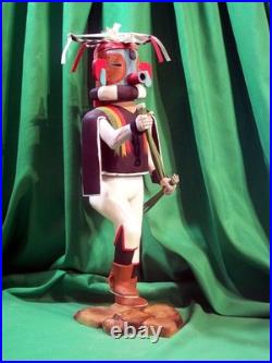 Hopi Kachina Doll The Turquoise Nose Plug Kachina by Martin Dallas Very Rare