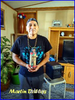 Hopi Kachina Doll The Turquoise Nose Plug Kachina by Martin Dallas Very Rare