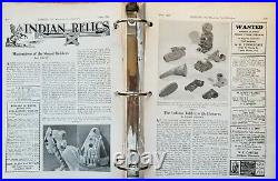 INDIAN RELICS Hobbies Magazine 136 Issues Native American Indian 1937-1974 RARE