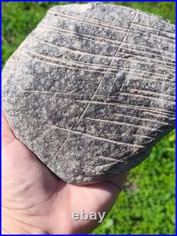 Incised Stone California Rare Native American Indian Artifacts Pre Historic