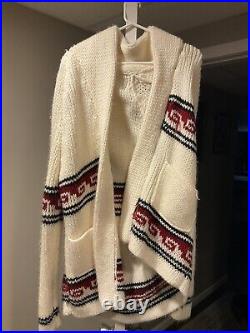 Incredibly Rare/Vintage Hand woven Native American XL Cardigan/Sweater MUST HAVE