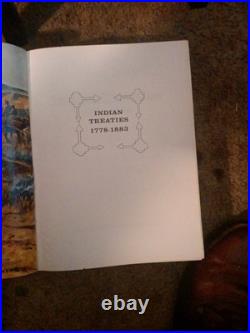 Indian Treaties 1778-1883. Compiled & edited by Charles Kappler. Rare Reference Indian Treaties 1778-1883. Compiled & edited by Charles Kappler. Rare Reference