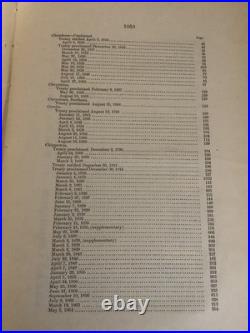 Indian Treaties 1873 Original Compilation Tribes Native American History Rare