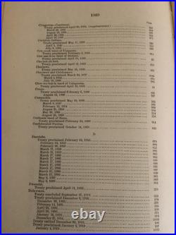 Indian Treaties 1873 Original Compilation Tribes Native American History Rare
