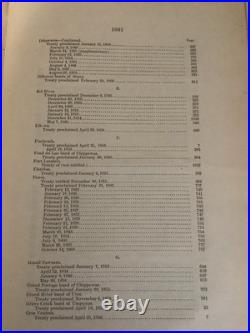 Indian Treaties 1873 Original Compilation Tribes Native American History Rare