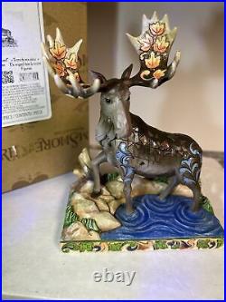 Jim Shore Our Home And Native Land Moose In River Figurine 2016 MIB Rare