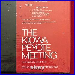 Kiowa Peyote Meeting Rare 3 Lp Box Set Mint Sealed! Native American Folkways