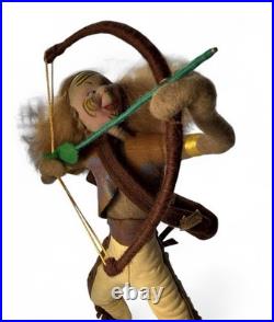 Klumpe Doll Native American Indian Rare Set Of 2 (1 With Tag)