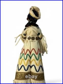 Klumpe Doll Native American Indian Rare Set Of 2 (1 With Tag)