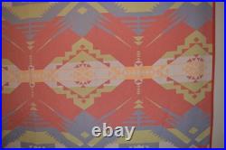 L. L. Bean Vintage Rare King Size Blanket Southwestern Native American HUGE