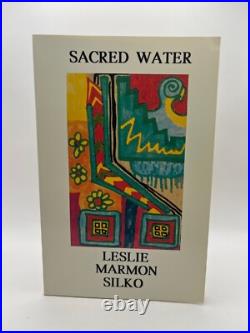 LESLIE MARMON SILKO SIGNED SACRED WATER rare book Native American