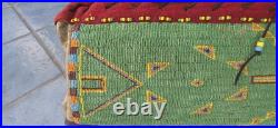 Lakota Plains Native American Beaded Cradleboard Charles & Hazel Fasthorse Rare