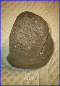Large Native American Indian Milling Stone, Bone Crusher Rare Artifact