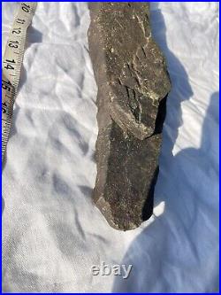 Large Rare Paleo Native American Indian Stone Level, Spacer, Masonry Multi-Tool