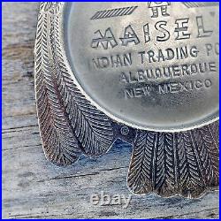Maisel's Thunderbird Pendant LARGE Sterling Silver Southwest Trading Post RARE
