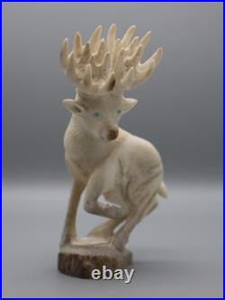 Maxx Laate Antler Zuni Rare 20-Point Deer Buck Fetish