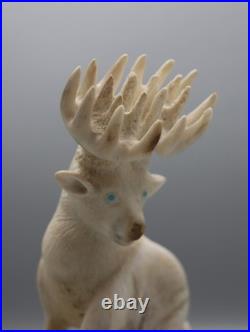 Maxx Laate Antler Zuni Rare 20-Point Deer Buck Fetish