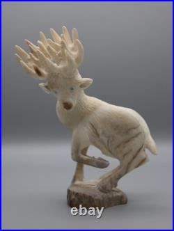 Maxx Laate Antler Zuni Rare 20-Point Deer Buck Fetish