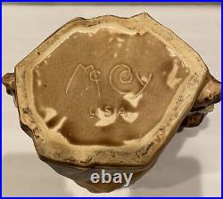 McCoy Native American Indian Cookie Jar Ceramic 12 Tall 1960's Vintage & Rare