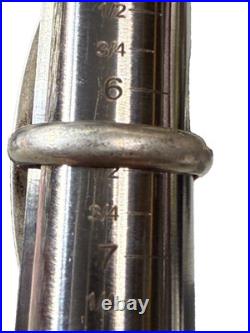 Michael R. Rogers Paiute Rare Native American Ring 925 Lapis Turquoise Inlay 6.5