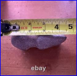 Native American Axe Head Stone Vintage Rare Artifact Collectible Real Authentic