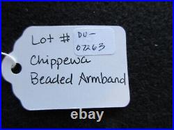Native American Beaded Arm Band, Rare Museum Piece, Du-032307263