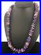 Native-American-Charoite-Strand-Sterling-Silver-Necklace-Navajo-Gift-Rare-A391-01-gbds