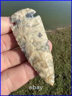 Native American Colorful Rare Quality Dovetail Arrowhead Point