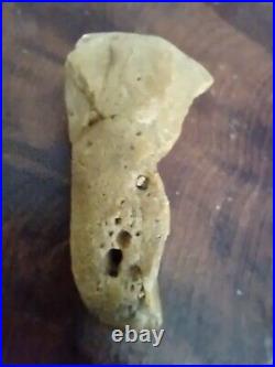 Native American Effigy Portable Rock Art Rare Prehistoric Rock Art Pre-1600 Rare