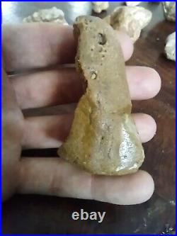 Native American Effigy Portable Rock Art Rare Prehistoric Rock Art Pre-1600 Rare